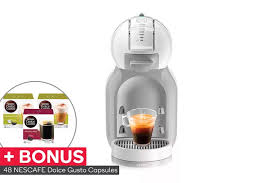 Genio s plus has advance features. Dick Smith Nescafe Dolce Gusto Mini Me Automatic Capsule Coffee Machine With Bonus 48 Capsules White Ncu500wht Home Appliances Coffee Tea Makers Espresso Cappuccino Machines