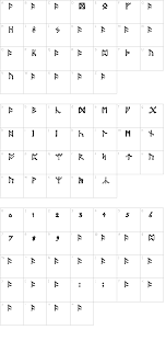 Forged runes give the runesmiths power to enhance allied weapons and armour, and nullify enemy magic to harmless lights. Tolkien Dwarf Runes Font Fontpalace Com