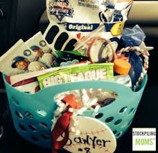 End of baseball season senior gifts. Diy Baseball Gift Idea Stockpiling Moms
