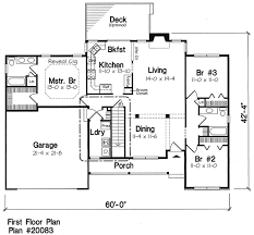 Project plan 90027 master bedroom addition for one and from master bedroom home additions plans. House Plan 20083 Traditional Style With 1575 Sq Ft