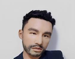 Realistische Silikonmaske Old Man Maske