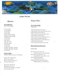 Under The Sea Songs Ocean Theme Preschool Ocean Activities Preschool Songs