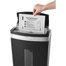Pen Gear Self Lubricating Shredder Oil Sheets 12 Pack Walmart Com Walmart Com
