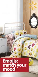 Bedding Emoji Bedroom Bedroom Themes Girl Comforters