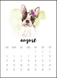 Watercolor August 2019 Printable Calendar Kalendar Dlya Pechati Planirovshiki Ezhemesyachnye Kalendari
