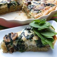 Mushroom And Spinach Quiche Recipe Mushroom And Spinach Quiche Stuffed Mushrooms Spinach Quiche
