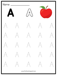 Easy to trace and practice. Uppercase Letters Tracing Worksheets Set 1 The Teaching Aunt