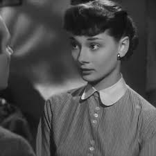 Audrey Hepburn's First Onscreen Kiss-, In 1951, Audrey Hepburn was under  contract with Associated British Pictures Corporation (ABPC) after a  casting director saw her perform