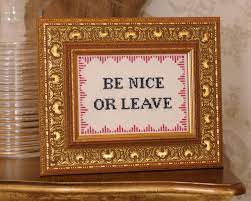 We did not find results for: Be Nice Or Leave Subversive Cross Stitch Pattern How Tos Diy