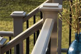 The timbertech/azek drink rail is a composite core with 4 sided cap that is extremely durable & low maintenance that helps keep it from rotting, splintering, cracking, or warping. Azek Railing Uneeda Window Bermuda