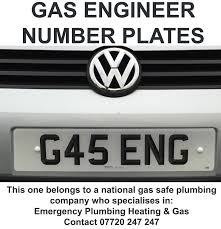 On the toolbar, click print. Gas Engineer Vehicle Registration Number Plates G45 Eng