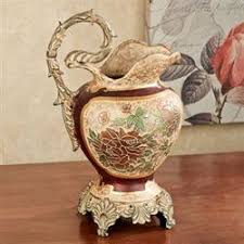 Elysian Blooming Decorative Pitcher Vase Pitcher Vase Unique Floor Vases Floral Container
