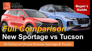 The 2021 kia sportage appeals to the masses with its comfortable interior, ample cargo space, and powerful engine lineup. 2022 Kia Sportage Vs Hyundai Tucson Comparison 10 Factors In Choosing Between Sportage And Tucson Youtube