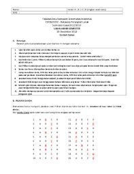 Pilihlah yang bukan merupakan perangkat lunak sistem operasi dari kumpulan nama perangkat lunak di bawah ini. Contoh Soal Dan Jawaban Arsitektur Perangkat Lunak Peranti Guru