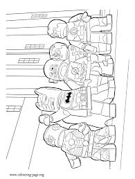 The Lego Movie Heroes Of Justice League Coloring Page Lego Coloring Pages Lego Coloring Lego Movie Coloring Pages