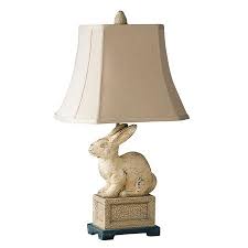 The black rabbit base is made from polyester. Table Lamps Bunny Lamp Lamp Table Lamp