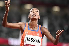 Sifan hassan of the netherlands wins gold in the 5,000 meters. Dq5rkrzdu2cybm