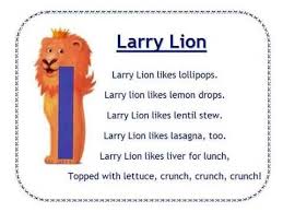 Alphafriends Larry Lion Lemon Drop School Work Larry