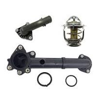 25622-02501 Set of Engine Coolant Thermostat Housing Fits Hyundai Atos  98-04 1.0L-L4 902937 25622-02566,25500-02800,25632-02766
