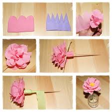Art du papier découpé papier crépon papier origami thème hippie pivoines en papier fleurs faites à la main fleur papier crepon fleurs de saison fleurs tissus. Faire Une Fleur En Papier Crepon Photo De Themes D Anniversaire Les P Tites Decos De Lolo