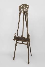 Turn Of The Century Art Nouveau Filigreed Easel Or Stand Art Deco Chair Art Easel Easel