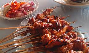 Sate Ayam Ambal Classic Javanese Chicken Skeewer Grilled In Ambal Style Named After A Sub Regency Near Kebumen Central Java Indonesia Indonesia
