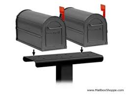 Additionally, you can mix and match one of these post mailboxes with a wood, vinyl or metal mailbox posts. Mb4550 Traditional Cast Mailbox