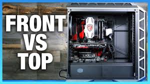 If so, put the 2 thermaltake fans on the sides, leave the stock fan where its at, (i think its mostly for show honestly). Cooler Master H500p Radiator Fan Placement Guide Youtube