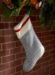 Doc and his dog sprocket. Wool Sock Stripe Christmas Stocking Simons Maison Stylish Objects Decor Accents Decor Accessories Simons