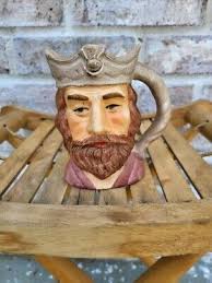 Bearded King Toby Mug Dee Bee Co Matte Finish Camelot