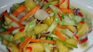 Resep resep dan cara membuat acar nanas, menu pelengkap saat menyantap rendang atau sate idul adha cara membuat acar nanas tidaklah sulit dan membutuhkan waktu lama. Resep Acar Mentimun Wortel Dan Nanas Yang Segar Portalmadura Com