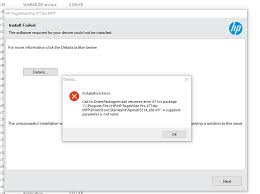 Can T Install Hp Printer Driver In Win 10 64 Microsoft Community