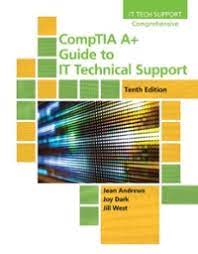 She has worked in a variety of businesses where she's designed, written, and supported application software. Comptia A Guide To It Technical Support Rent 9780357108291 Chegg Com