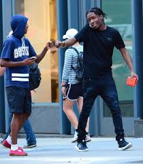 Rihanna and her rumored ex, asap rocky, were spotted together in new york city hours after news of her split from hassan jameel was revealed. Pin On Models Magazines Street Style Celebs
