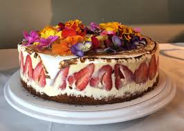 Torte Blumen Mint And Berry Flowermarket Horstson