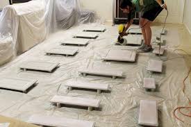 Our Painted Kitchen Cabinets Painting Kitchen Cabinets Painting Cabinets Painting Cabinet Doors