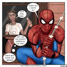Spider-Man Cumming Home- Pegasus Smith - Porn Cartoon Comics