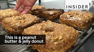 This Nyc Staple Makes A Peanut Butter And Jelly Doughnut Youtube