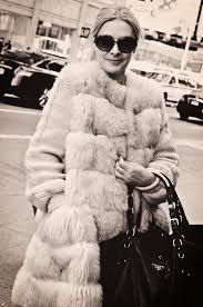 Black And White Fur Coat Cruella Deville Black And White Of A Woman In A Fur Coat Fur Coat Vintage Vintage Fur Fur Coat