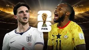 England under way against Ghana looking to clinch World Cup last-32 spot