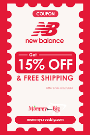 New Balance Get 15 Off Free Shipping Money Saving Mom Mom Coupons Printable Coupons