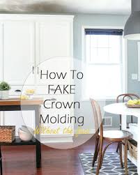 Up to 70% off top brands & styles. My Diy Kitchen Cabinet Crown Molding How To Fake The Look Without The Fuss Made By Carli