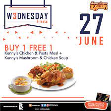 Valid at all kenny rogers roasters restaurant in malaysia from 11am till 3pm daily except krr awana skyway station. Kenny Rogers Roasters Buy 1 Free 1 Wednesday Promo Aroma Asian