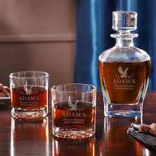Patriot Whiskey Decanter Set With Pair Of Tumblers Whiskey Decanter Set Personalized Whiskey Decanter Whiskey Decanter