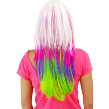 Available in a range of colours and styles for men, women, and everyone. Perucke Lange Haare Regenbogen