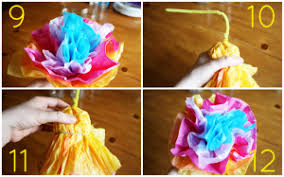 For a fiesta feel, make a few small diy paper flowers from tissue paper and tuck in to fill in the spaces. Mexican Tissue Paper Flowers Lulu The Baker