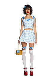 Dorothy, Wizard of OZ, Adult Halloween Costume - Blue – Dolls Kill