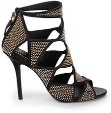 Black and gold sandal heels. Black Shoe Gold Heel Shop The World S Largest Collection Of Fashion Shopstyle