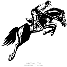 Equestrian Horse Jumper Highlighted Silhouette Sportsartzoo Horses Horse Logo Equestrian