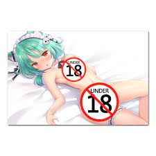 Nude Flat Chest Girl Anime Poster Wall Art Picture for Living Room Home  Cartoon Canvas Painting Decoration - AliExpress
